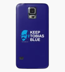 Keep Tobias Blue Case/Skin for Samsung Galaxy