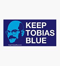 Keep Tobias Blue Photographic Print