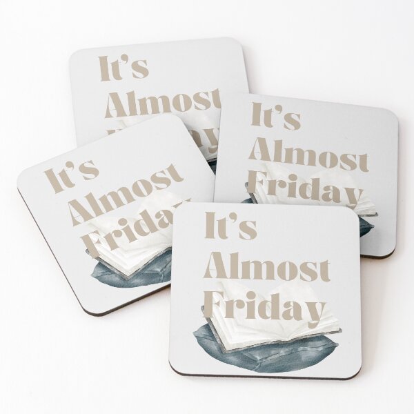 Item preview, Almost Friday- Relaxing and books - Almost Weekend designed and sold by Levated.