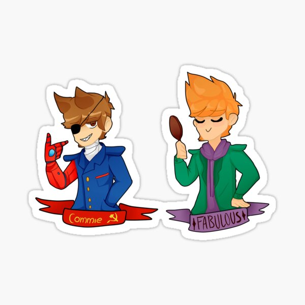 Tom Matt Eddsworld Sticker