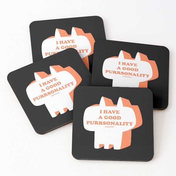 Item preview, I usually have a good purrsonality designed and sold by ItsMemeMachine.