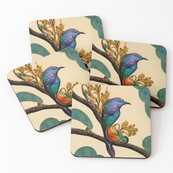 Item preview, Art Nouveau Bird designed and sold by WeddingPrint.