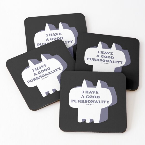 Item preview, I usually have a good purrsonality designed and sold by ItsMemeMachine.