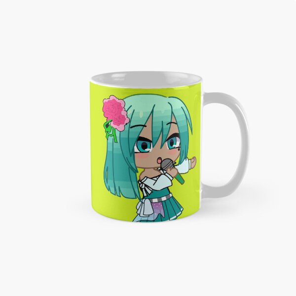 Item preview, Chibi girl singer from Gacha club. Pop style girl. Solo anime gacha chibi girl designed and sold by gachanime.