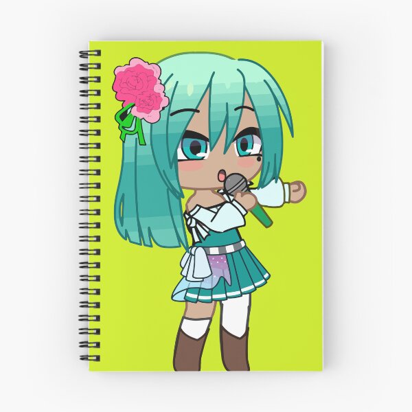 Item preview, Chibi girl singer from Gacha club. Pop style girl. Solo anime gacha chibi girl designed and sold by gachanime.
