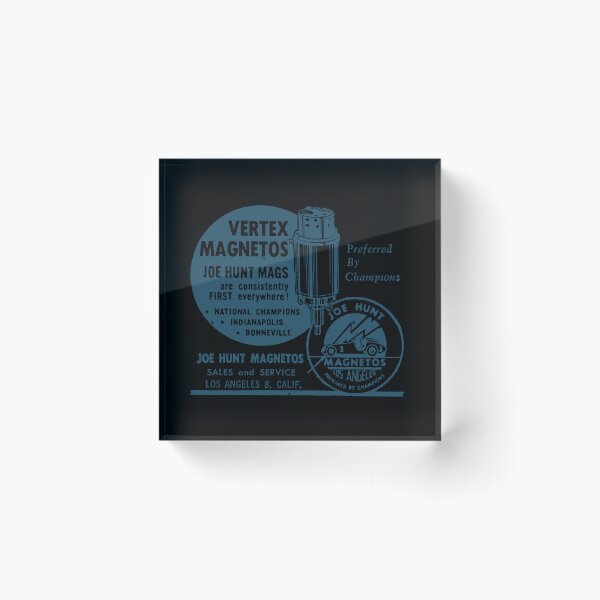 Item preview, Old Hot Rod advert in blue designed and sold by candc-retro.