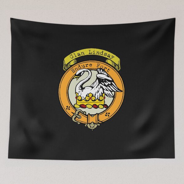 Item preview, Lindsay Clan Surname crest designed and sold by BagTown Clans.