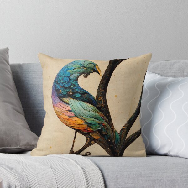 Aperçu de l'œuvre Oiseau Art Nouveau créée et vendue par WeddingPrint.