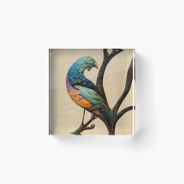 Item preview, Art Nouveau Bird designed and sold by WeddingPrint.