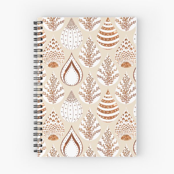 Item preview, Rose gold Christmas Mandala Drops designed and sold by Anakathrin.