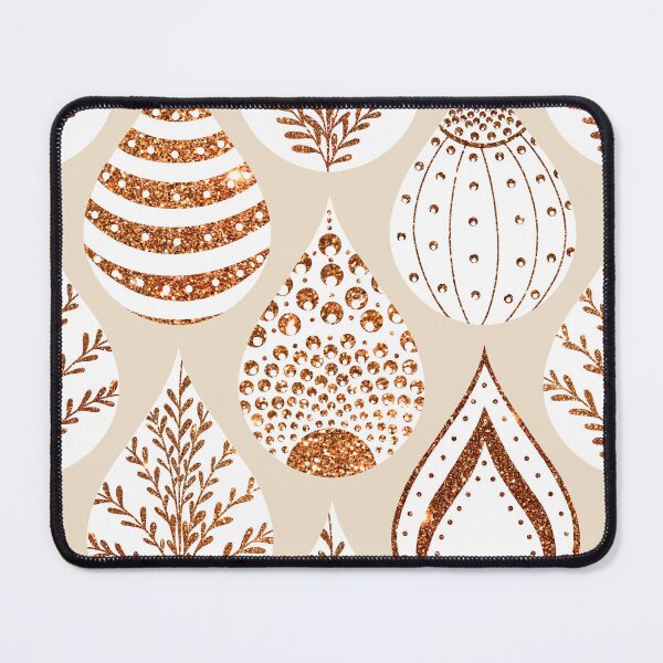 Item preview, Rose gold Christmas Mandala Drops designed and sold by Anakathrin.