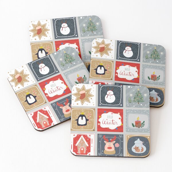 Item preview, Reindeer Seamless Patterns 2023 designed and sold by I Am Cuta.