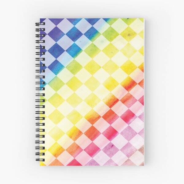 Item preview, Rainbow Checkers designed and sold by JillPillDesign.