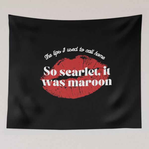 Item preview, So scarlet it was maroon / Maroon designed and sold by BloompodDesigns.