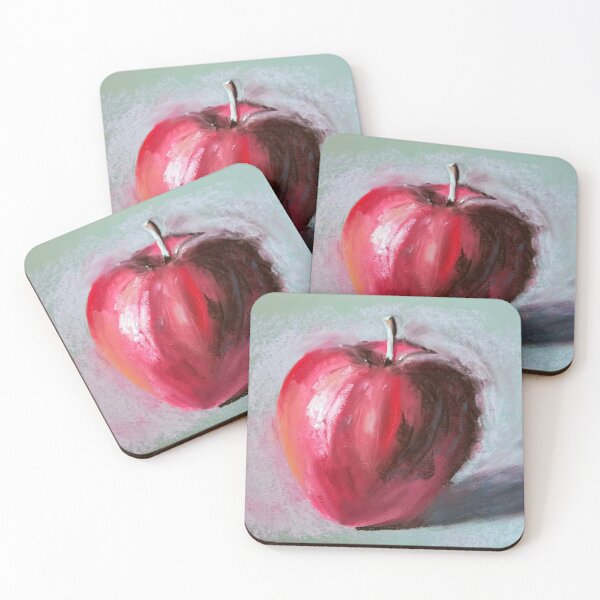 Item preview, Red apple designed and sold by ArtBySalchat.