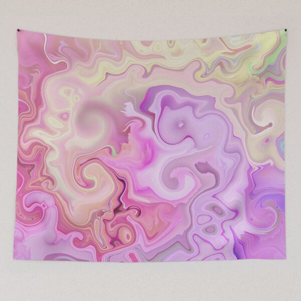 Item preview, Gen Alpha Pastel Y2K Colors Abstract Sweet Dreams of a Unicorn or Princess 4 of 4 designed and sold by Beachy.