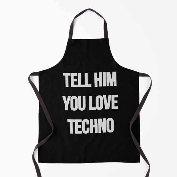 Artikelvorschau, Sagen Sie ihm, dass Sie Techno lieben – Entwickelt für Techno-Liebhaber. entworfen und verkauft von paulo silveira.
