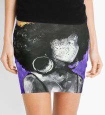 Naturally Queen II PURPLE Mini Skirt