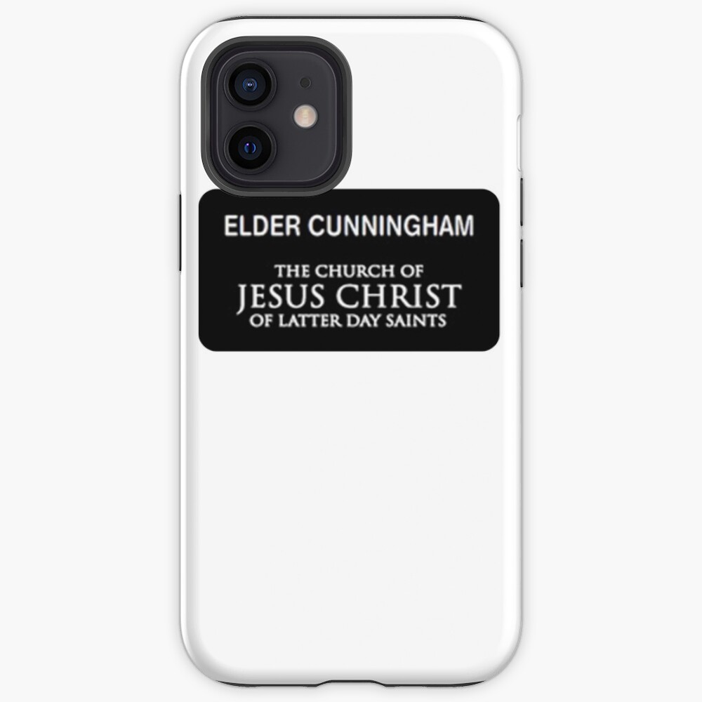 Book Of Mormon Name Design Elder Cunningham Iphone Case Cover By Mtheatreshop Redbubble