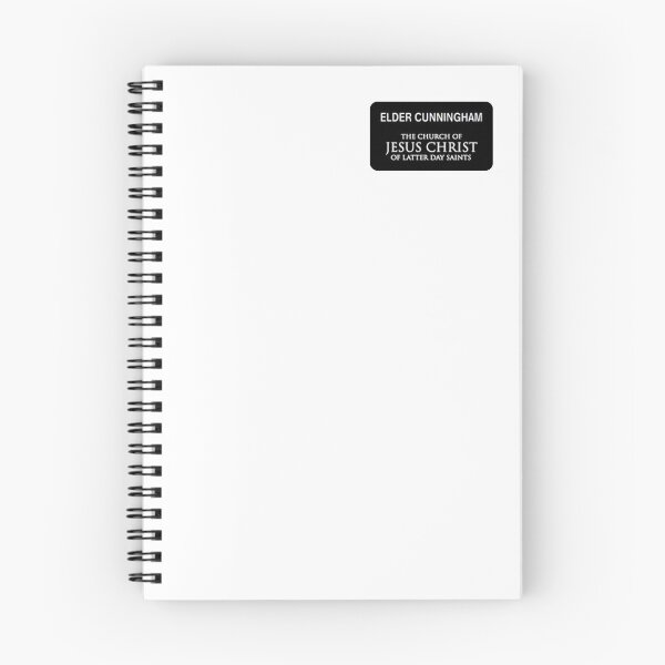 Artikelvorschau, Buch von Mormon Namensschild Design - Elder Cunningham entworfen und verkauft von MTheatreShop.