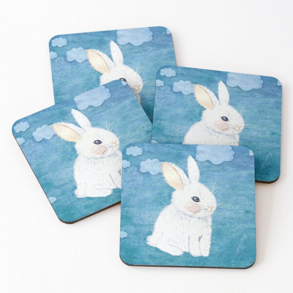 Item preview, Cute cartoon rabbit designed and sold by The Love Quill.