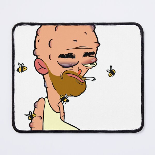 Artikelvorschau, NFT Dirtbag Dave wird von Bienen angegriffen entworfen und verkauft von gibbosgames.
