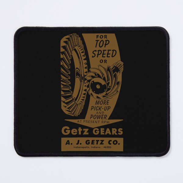 Item preview, Old Hot Rod advert in tan designed and sold by candc-retro.