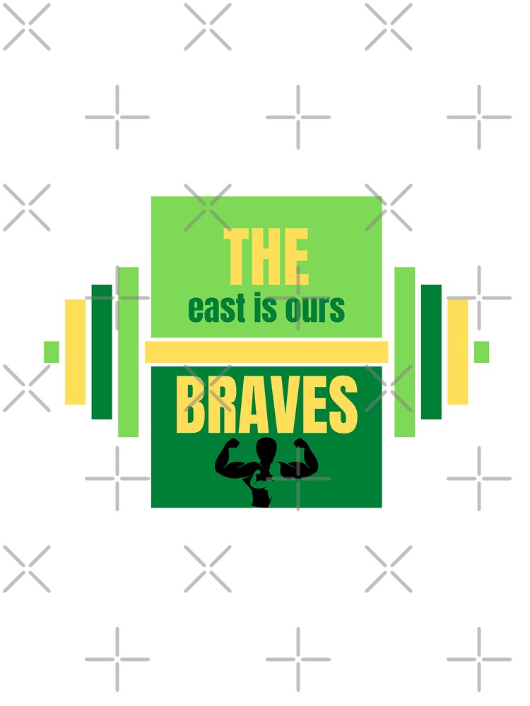 The East Is Ours Braves Baseball Essential T-Shirts | Kids T-Shirt