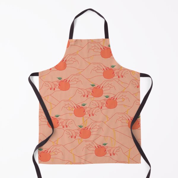 Item preview, the hand holds an orange designed and sold by Kosinskaya.