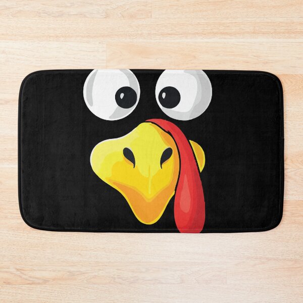 Item preview, Funny Cute Happy Merry Thanksgiving turkey face designed and sold by AVATAR-MANIA.