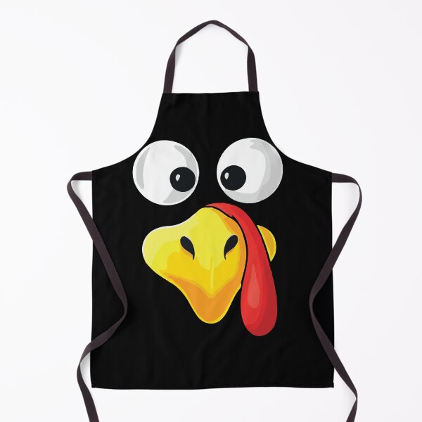 Item preview, Funny Cute Happy Merry Thanksgiving turkey face designed and sold by AVATAR-MANIA.