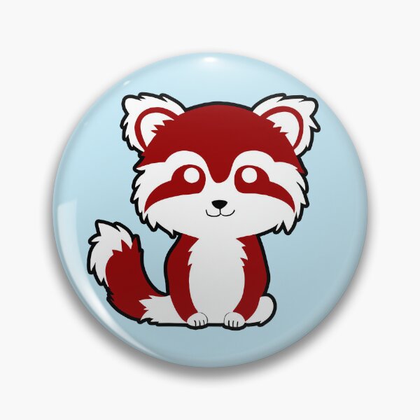 Item preview, Happy Red Panda - Blue designed and sold by LuliandFriends.