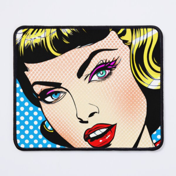 Item preview, Beautiful Hot Retro Babe designed and sold by ManifestoDesign.