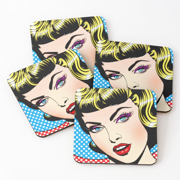 Item preview, Beautiful Hot Retro Babe designed and sold by ManifestoDesign.