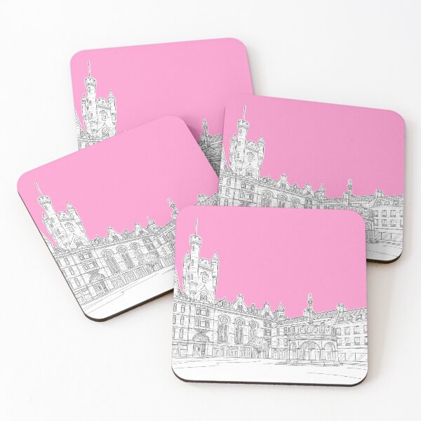 Item preview, Castle Street, Aberdeen (Scotland) - pink version designed and sold by Adam Regester.
