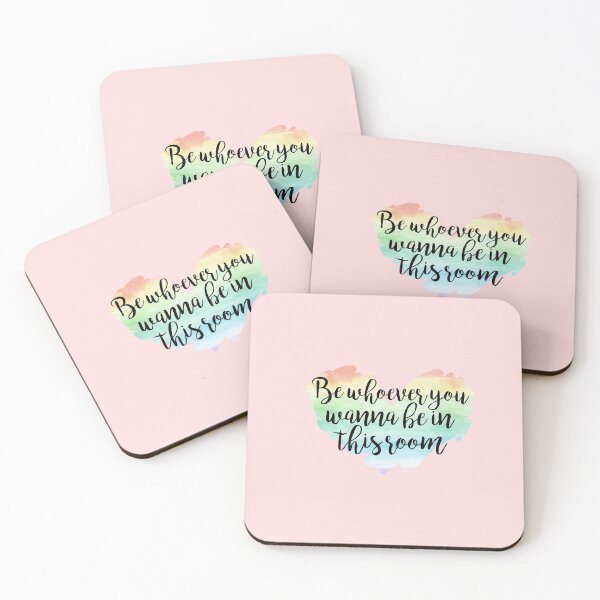 Item preview, "Be whoever you wanna be..." HS quote designed and sold by halfaheart.