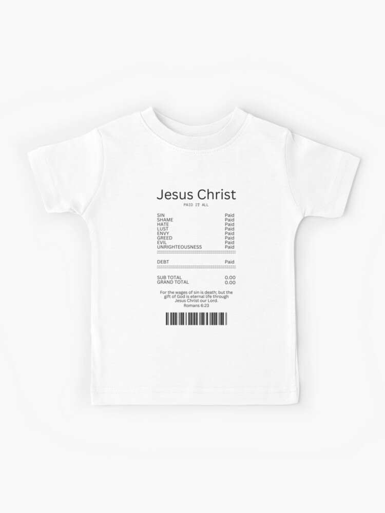 He Paid it Kids T Shirt He Paid it Kids T Shirt