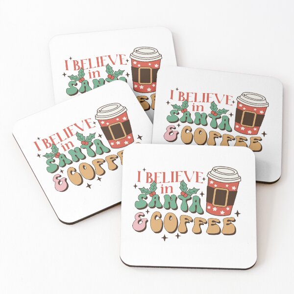 Item preview, I Believe In Santa And Coffee designed and sold by IM Hunter.