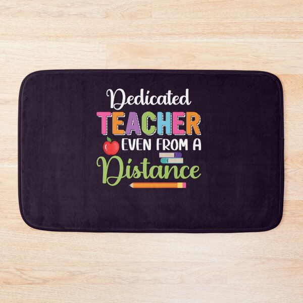 Item preview, Dedicated Teacher Even From A Distance Online Learning teach T-Shirt designed and sold by mohmmed22.