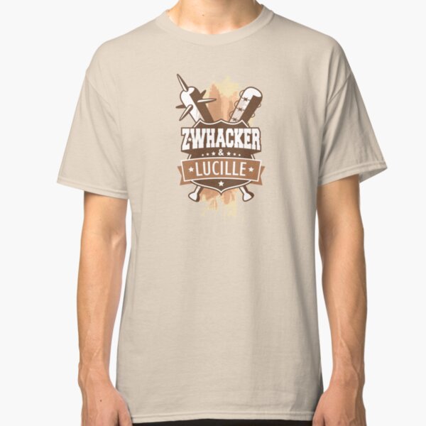 Z-Whacker & Lucille. Sepia Camiseta clásica