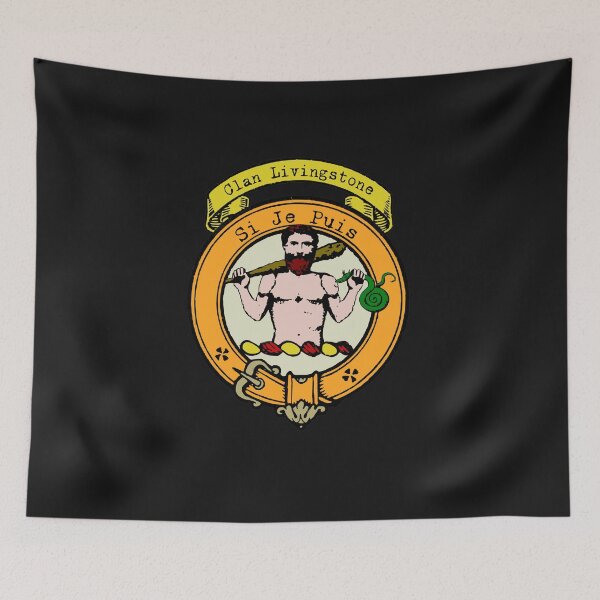 Item preview, Livingstone Clan Surname crest designed and sold by BagTown Clans.