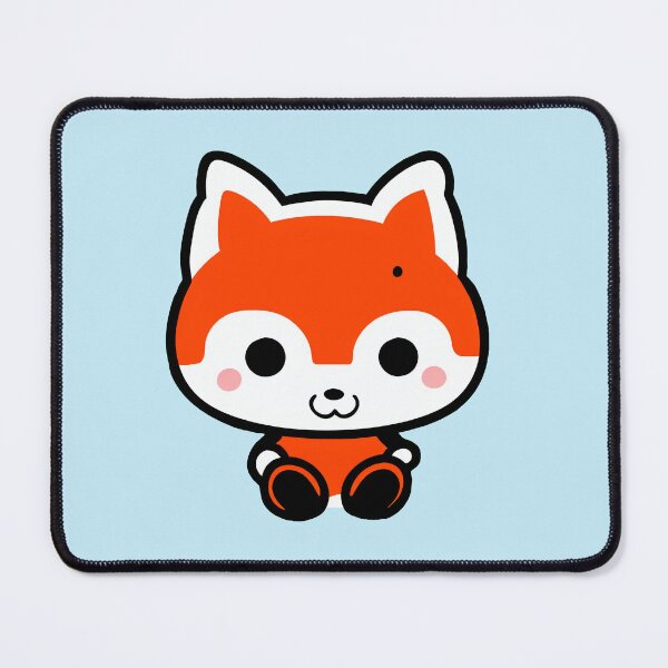 Item preview, Red Fox Puppy - Blue designed and sold by LuliandFriends.