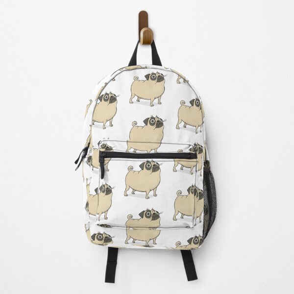 Item preview, funny distressed pug designed and sold by lonelyPrinter.