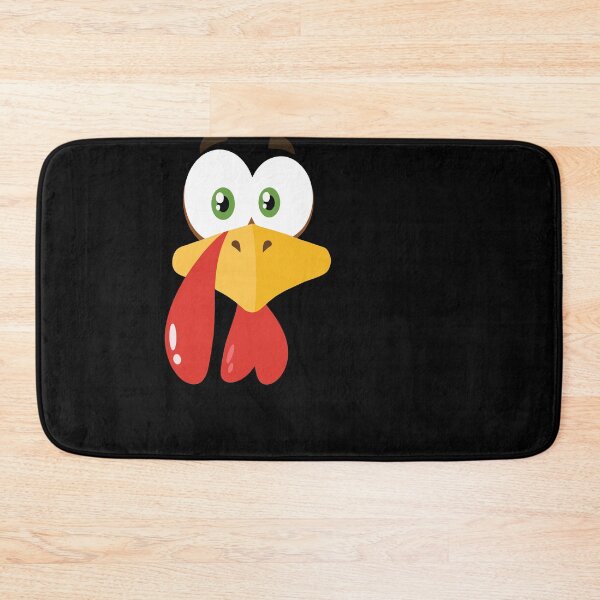 Item preview, Funny Cute Happy Merry Thanksgiving turkey face designed and sold by AVATAR-MANIA.