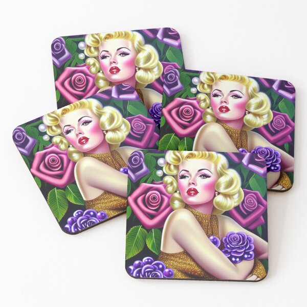 Item preview, Beautiful Hot Retro Babe designed and sold by ManifestoDesign.