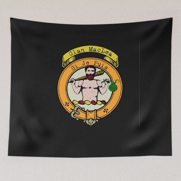 Item preview, MacLea Clan Surname crest designed and sold by BagTown Clans.