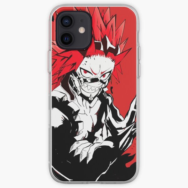 émeute rouge Coque souple iPhone