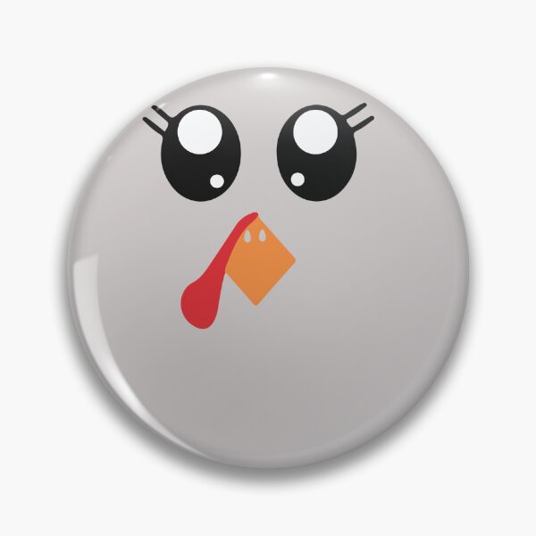 Item preview, Funny Cute Happy Merry Thanksgiving turkey face designed and sold by AVATAR-MANIA.