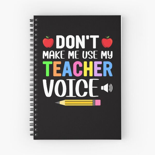 Item preview, Don't Make Me Use My Teacher Voice Perfect Gift Idea for Men / Women Teacher designed and sold by mohmmed22.