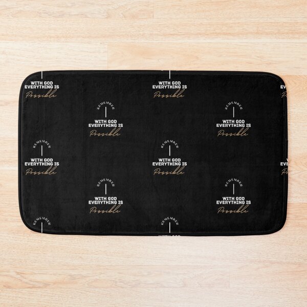 Item preview, Luke 1:37 Nothing is impossible with God designed and sold by DareDreams.